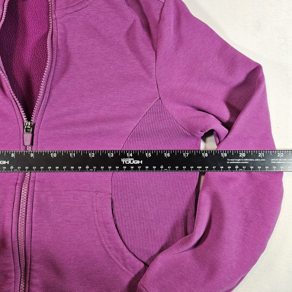 Title Nine Hoodie Women's Sweater Size Small Magenta Performance Stretch - Picture 5 of 5
